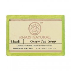 Khadi Natural Herbal Greentea Soap 125G(Set Of 2)
